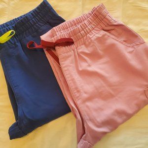 2 pairs FIGS scrub pants LP